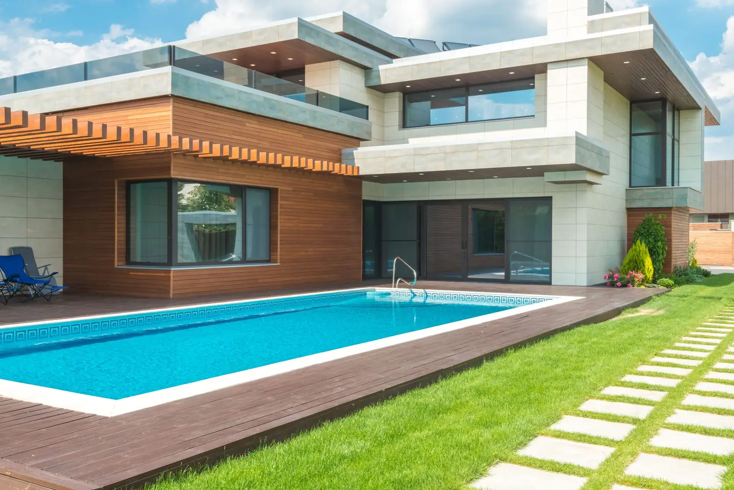 Swimming pool built in Pleasant Hills, NSW